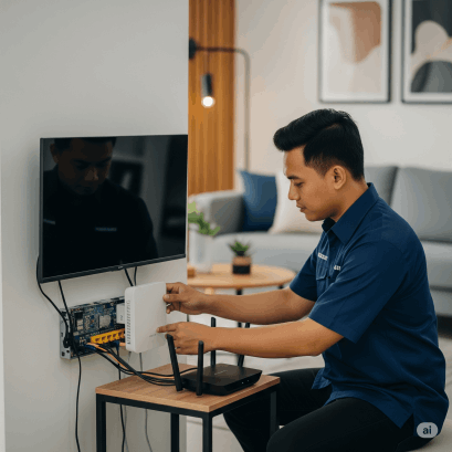 Installasi Wireless